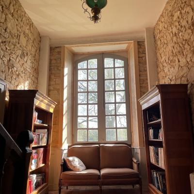 Le palier du premier étage de l'aile Est